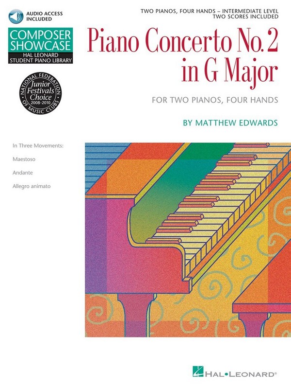 Piano Concerto No.2 in G Major (+CD)
