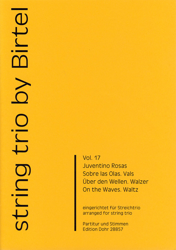 Über den Wellen Walzer für Violine,