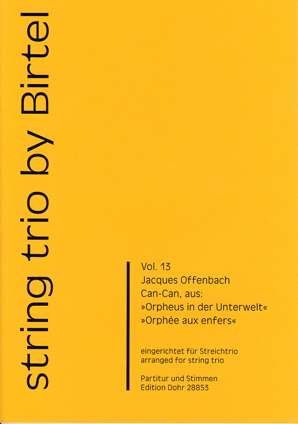 Can-Can für Violine