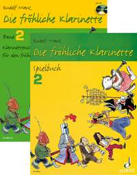 Die fröhliche Klarinette Band 2 und Spielbuch 2