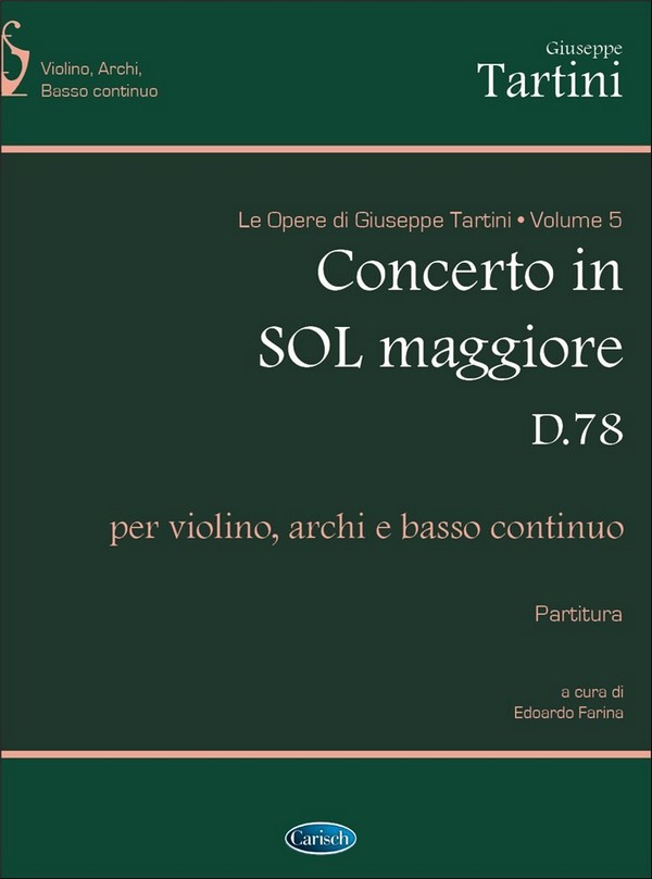 Concerto in Sol maggiore D78