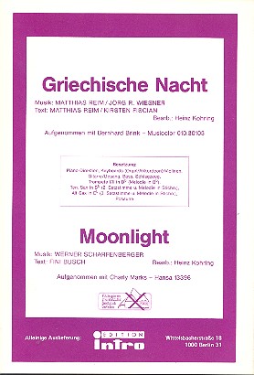 Griechische Nacht / Moonlight