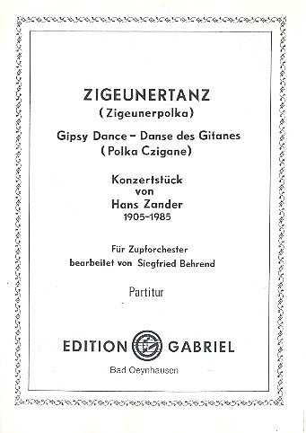 Zigeunertanz