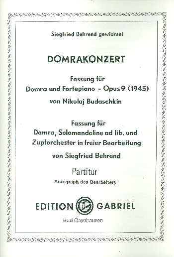 Konzert op.9
