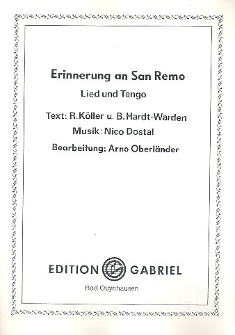 Erinnerung an San Remo