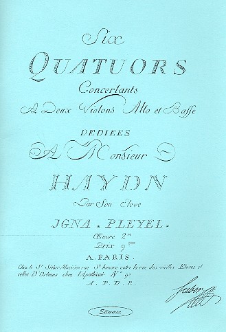 Streichquintett D- Dur für 2 Violinen,