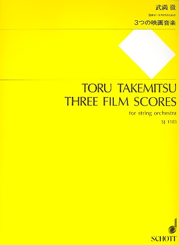3 Film Scores for string orchestra