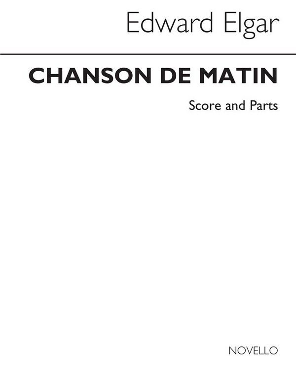 Chanson de Matin op.12,2