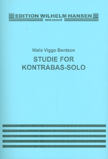 Studie op.34 für Kontrabaß