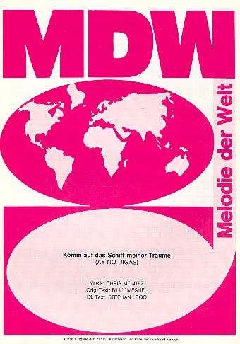 Komm auf das Schiff meiner Träume: