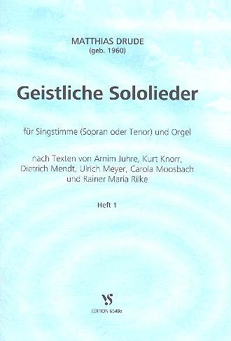 Geistliche Sololieder Band 1: