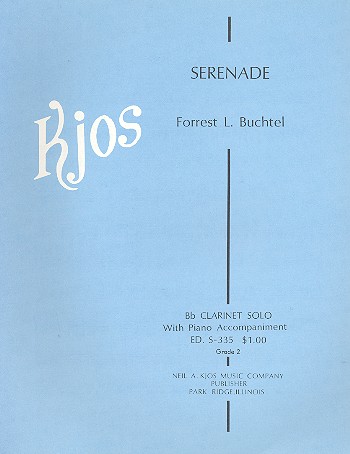 Serenade for clarinet and piano