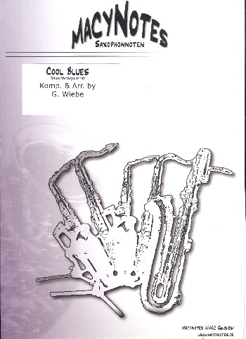 Cool Blues für 5 Saxophone