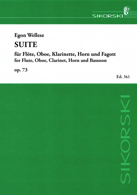 Suite op.73 für Flöte, Oboe,