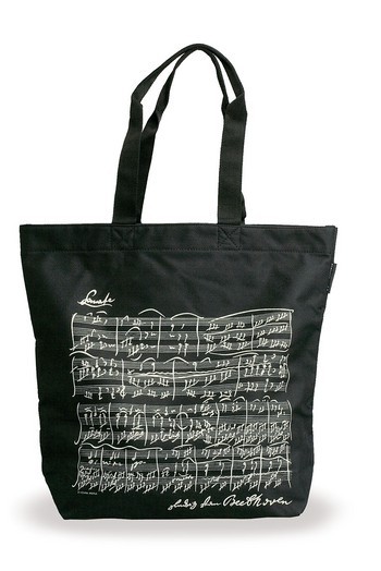 Shopper Beethoven schwarz