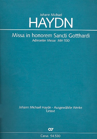 Missa in honorem Sancti Gotthardi für Soli,