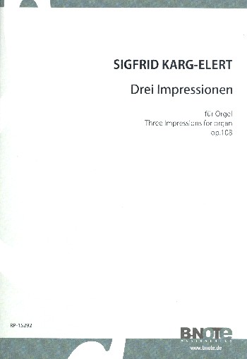 3 Impressionen op.108