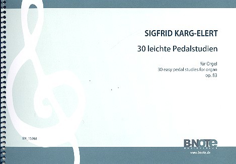 30 leichte Pedalstudien op.83
