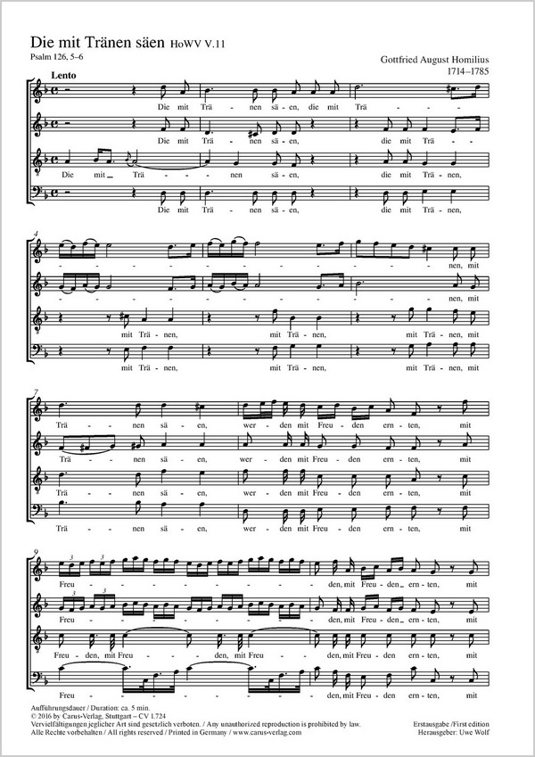 Die mit Tränen säen