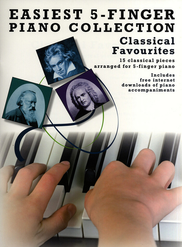 Classical Favourites: for 5-finger piano (with text)