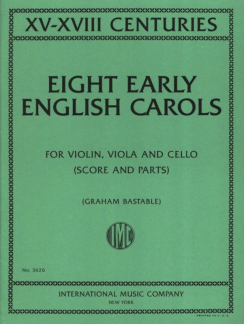 8 early English Carols