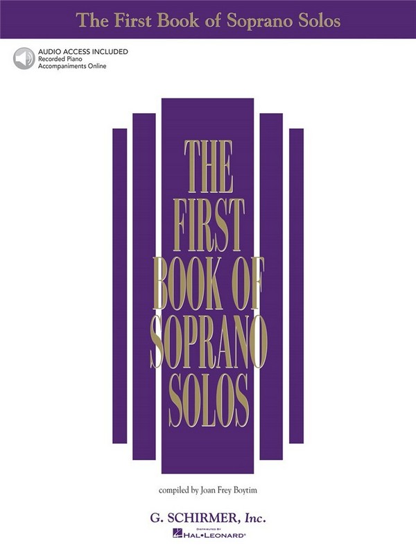 The first Book of Soprano Solos vol.1 (+Audio Access)