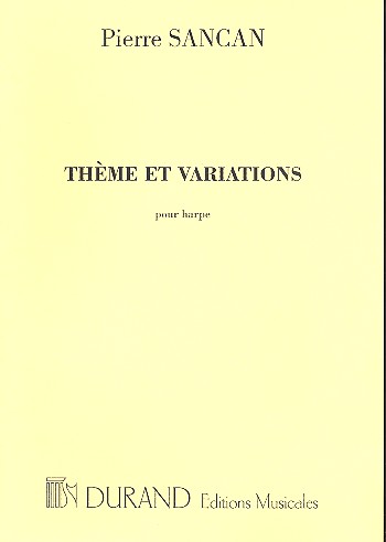 Thème et variations pour harpe