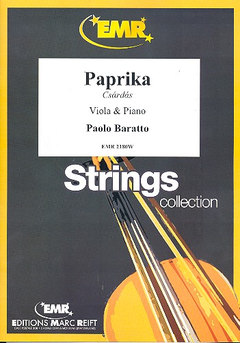 Paprika - Csárdás for viola and piano