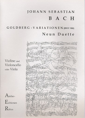 Goldberg-Variationen BWV988