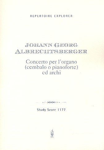 Concerto per l'organo (cem, klav)