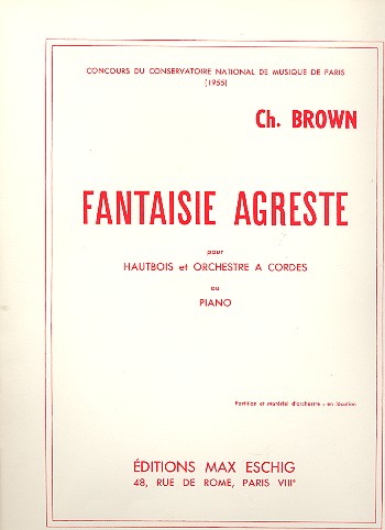 Fantasie agreste pour hautbois et