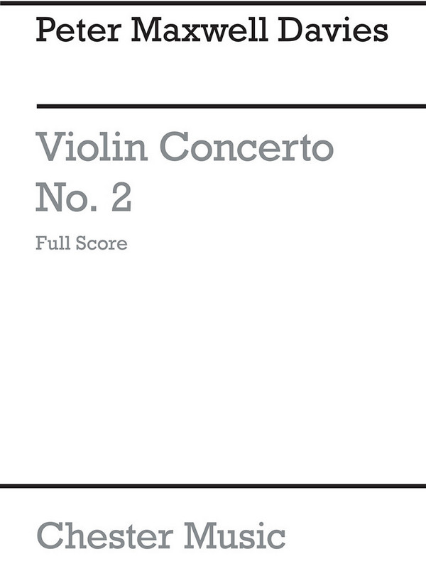 Concerto no.2 for violin and