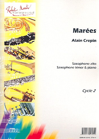 Marées pour saxophone alto