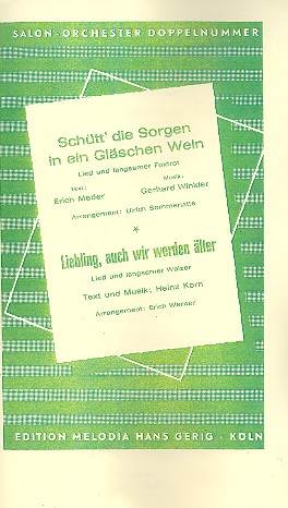 Schütt die Sorgen in ein Gläschen Wein: