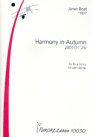 Harmony in Autumn für 4 Hörner