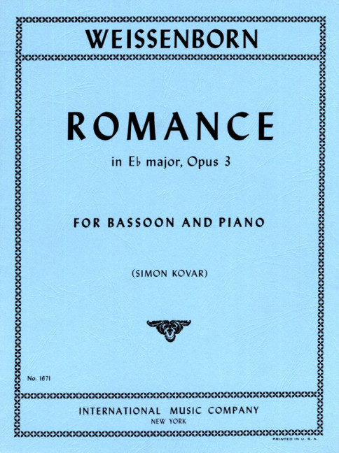 Romance E flat major op.3