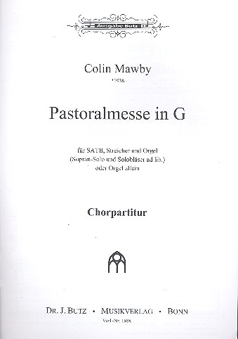 Pastoralmesse G-Dur