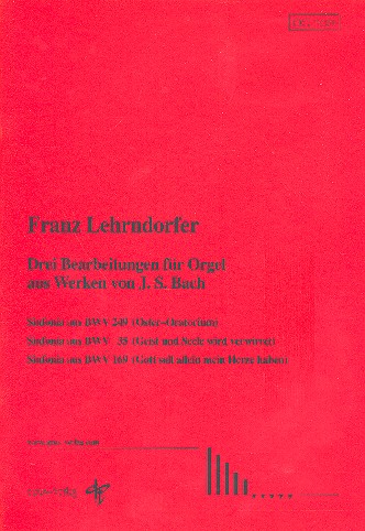 Drei Bearbeitungen aus Werken von J. S. Bach