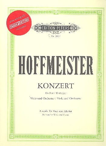 Konzert D-Dur für Viola und Orchester (+CD)