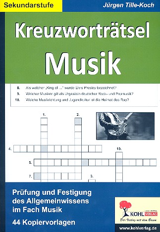 Kreuzworträtsel Musik