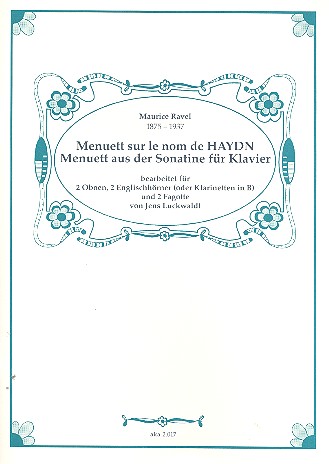 2 Menuette für 2 Oboen und