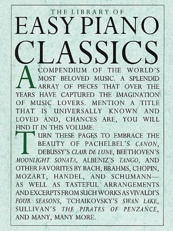 The Library of easy Piano Classics