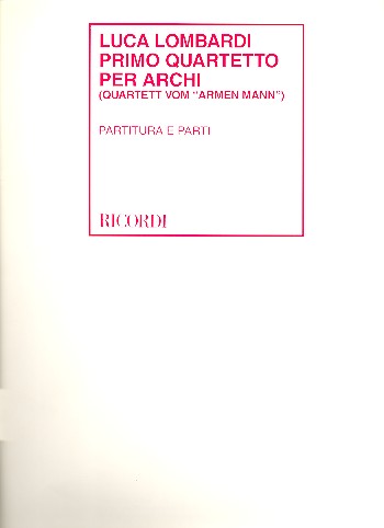 Primo quartetto: per archi