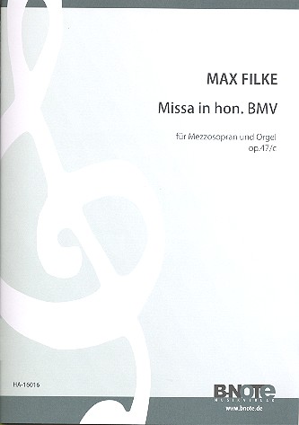 Missa in hon. BMV op.47c