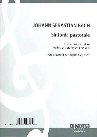 Sinfonia Pastorale aus dem Weihnachtsoratorium BWV248