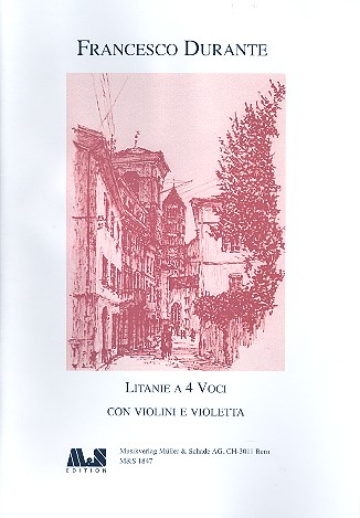 Litanie à 4 voci von violini e violetta