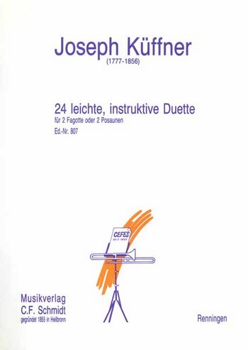 24 leichte instruktive Duette
