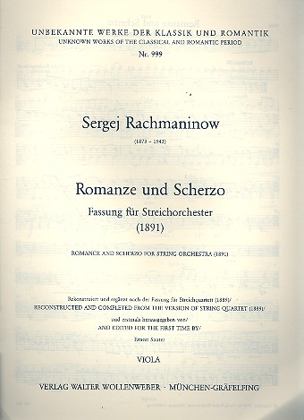 Romanze und Scherzo für