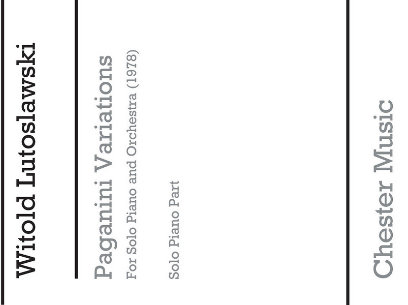 Paganini Variations for