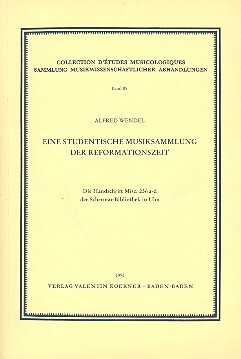 Eine studentische Musiksammlung